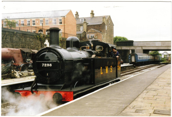 Steam Train at Bolton Street ,Bury
16-Transport-03-Trains and Railways-000-General
Keywords: 1989