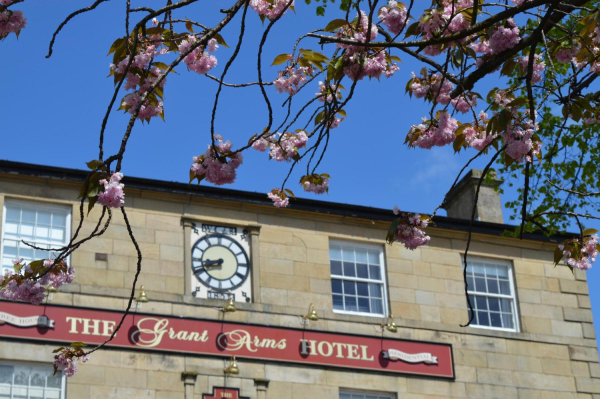Blossom time at the Grant Arms Hotel 
14-Leisure-05-Pubs-012-Grant Arms
Keywords: 2015