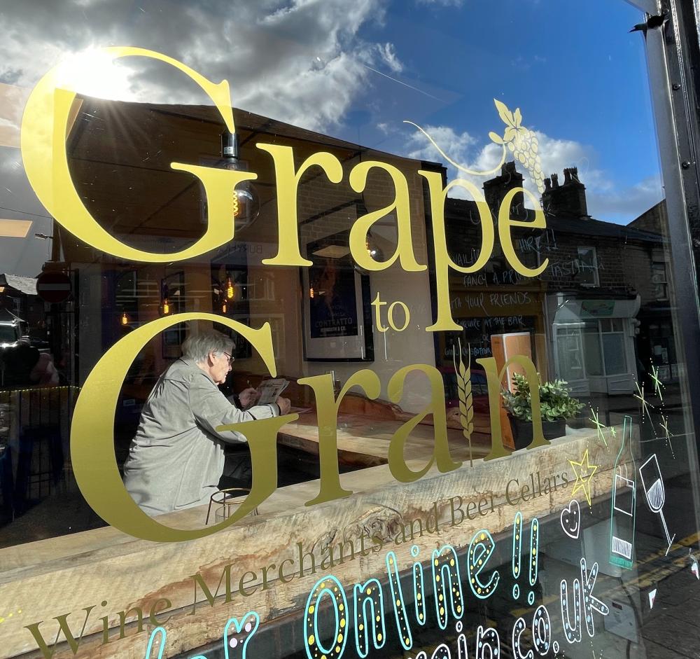 Grape to Grain window sign - Bridge Street
Grape to Grain window sign - Bridge Street
Keywords: 2022