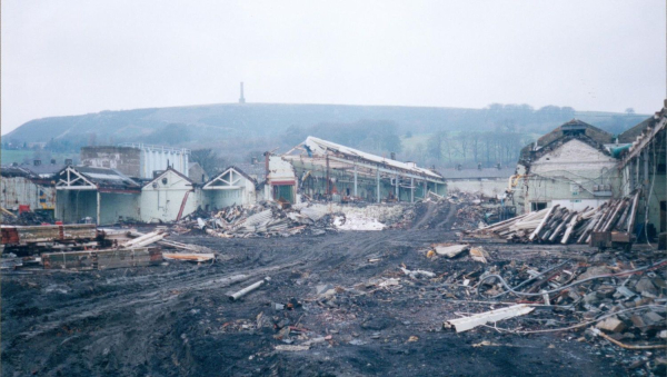 'Demolition' - of Hopeworks - Bolton Road West Ramsbottom 
02-Industry-01-Mills-025-Hope Mill, Bolton Road West
Keywords: 2000
