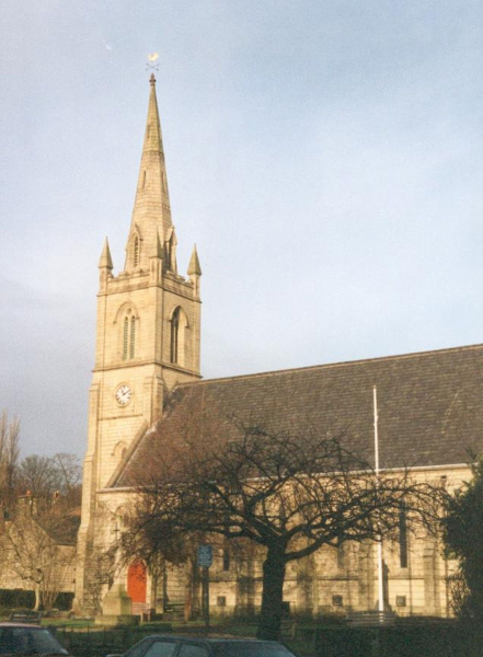 'First sunshine of 2000' - St Paul's Church
06-Religion-01-Church Buildings-001-Church of England  - St. Paul, Bridge Street, Ramsbottom
Keywords: 2000
