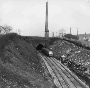1956 - 1972  Dieisel multiple unit coming out of Nuttall Railway Tunnel 
16-Transport-03-Trains and Railways-000-General
Keywords: 1985