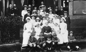 Gala Day at Ramsbottom Cottage Hospital. July 1919. Miss E. Hand matron
17-Buildings and the Urban Environment-05-Street Scenes-019-Nuttall area
Keywords: 1945