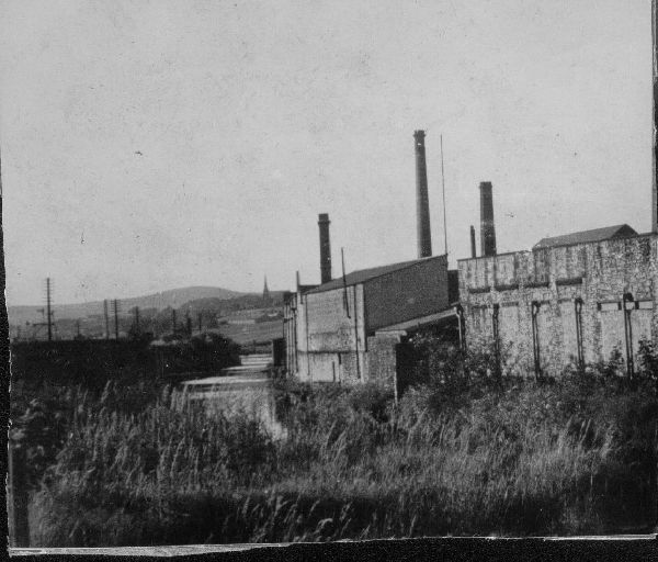 Remains of factory or shed east of Ramsbottom. Not certain of location. But may be near photo 1134a. 
to be catalogued
Keywords: 0
