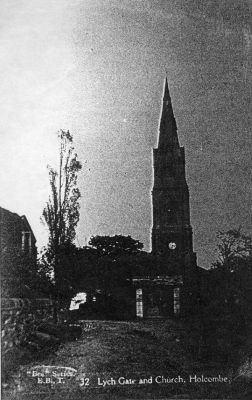 Holcombe church & lychgate
06-Religion-01-Church Buildings-003-Church of England -  Emmanuel, Holcombe
Keywords: 1985