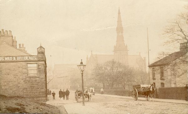 2 pictures 1900/1910 St Andrews Pres Bolton Street, Rams, from Major Good view of St. Andrews (Dundee) Presbyterian. Video 2 pics one coloured, similar view and date
17-Buildings and the Urban Environment-05-Street Scenes-031 Bolton Street
Keywords: 0