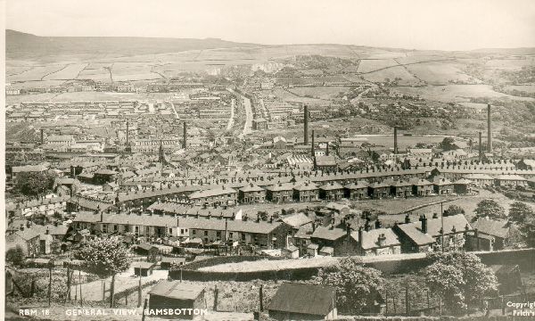 Ramsbottom. view from west [Tanner St area?} After 1938 
to be catalogued
Keywords: 1985