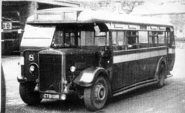 Bus: Leyland TS7 Fleet 8. Reg CTB138 1937-58 Body Roe B36R.Location Stubbins Lane.
16-Transport-02-Trams and Buses-000-General
Keywords: 1985