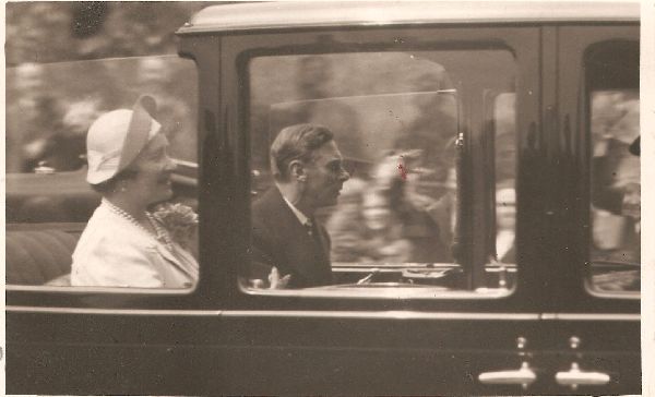 Visit of King George VI & Queen Elizabeth to Bury area 20.5.38 In open car 
to be catalogued
Keywords: 1985