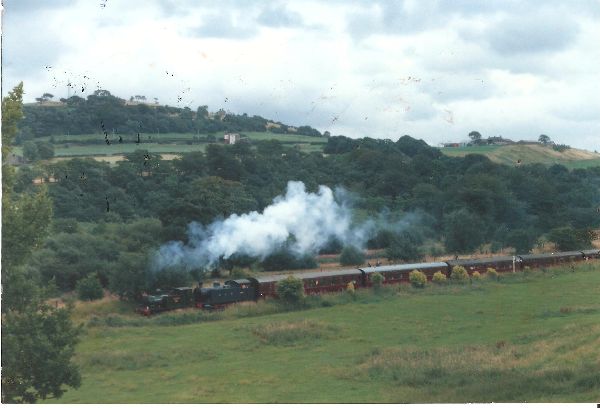 Ramsbottom Rail station and train in transit-30.7.1988 4 taken on 1st anniversary of opening of ELR service Bury to Rawtenstall-4 photos
16-Transport-03-Trains and Railways-000-General
Keywords: 0