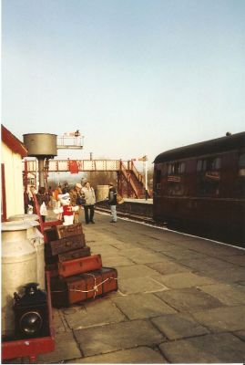 Rams rail station decorated 1991 for Chinese delegation(3) 
to be catalogued
Keywords: 1985