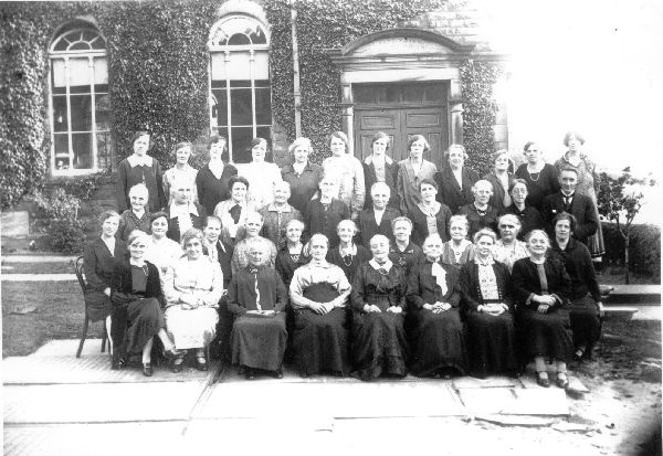Ladies of Park church in the 1920's(mirror image positive) 
to be catalogued
Keywords: 1985