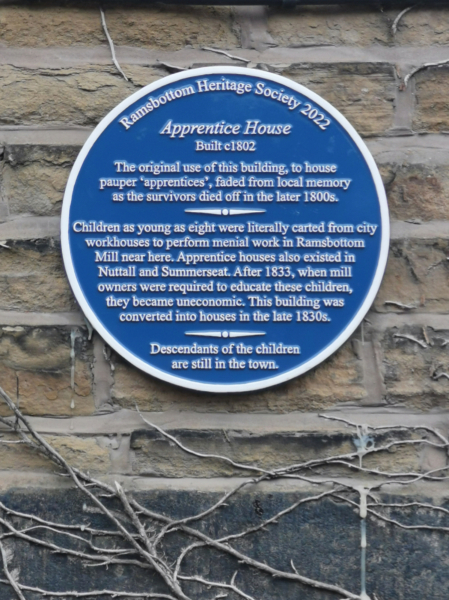 Apprentice House on Crow Lane sign funded by the Ramsbottom Heritage Society
01-Ramsbottom Heritage Society-01-RHS Activities-014-Blue Plaques and Signs
Keywords: 2023