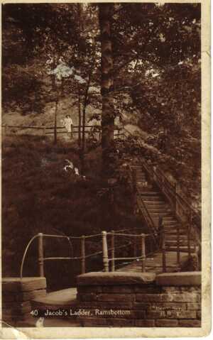 Jacob's Ladder, Nuttall Hall Road, near Nuttall Park
14-Leisure-01-Parks and Gardens-001-Nuttall Park General
Keywords: 1945