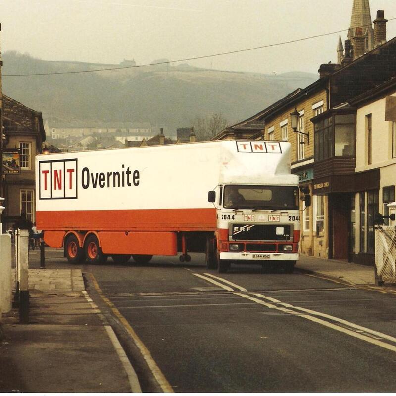Road congestion traffic in Ramsbottom