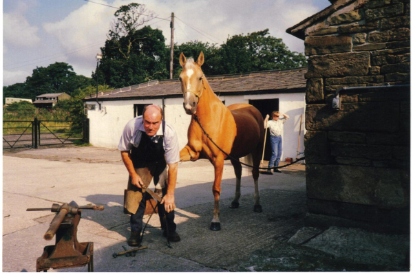 Blacksmith at Redisher farm 
18-Agriculture and the Natural Environment-03-Topography and Landscapes-001-Holcombe Hill
Keywords: 1989