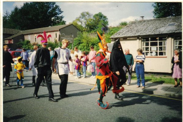 Jester and Axeman lead medieaval parade outside the Heritage Centre on Carr Street
09-People and Family-02-People-000-General
Keywords: 1995