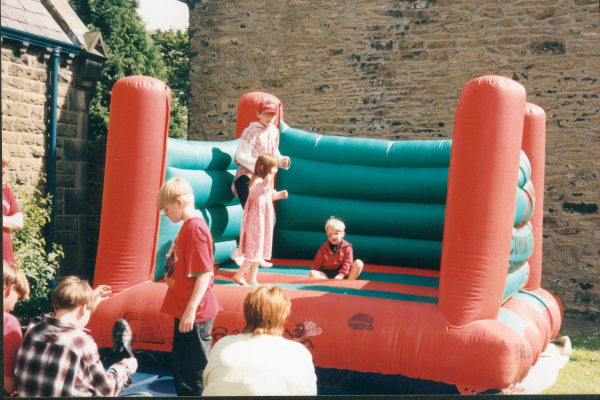Bouncy castle 
09-People and Family-02-People-000-General
Keywords: 1996