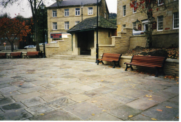 Paving laid in Market Place 
17-Buildings and the Urban Environment-05-Street Scenes-017-Market Place
Keywords: 1997
