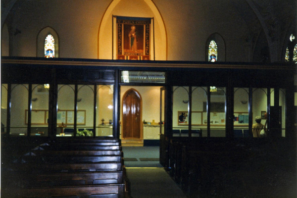 New Parish room and banner at St Paul's
06-Religion-01-Church Buildings-001-Church of England  - St. Paul, Bridge Street, Ramsbottom
Keywords: 1999