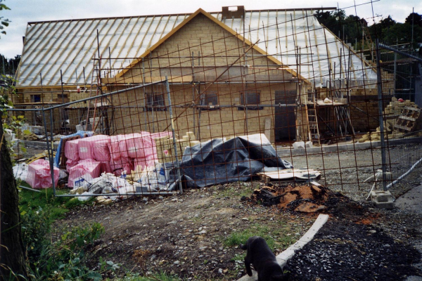 The new Christ Church takes shape 
06-Religion-01-Church Buildings-014-Christ Church Baptist Methodist, Great Eaves Road, Ramsbottom
Keywords: 1999
