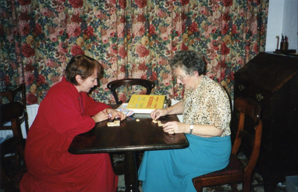 Concentration - Doris Hibbert playing scrabble
09-People and Family-02-People-000-General

Keywords: 2005