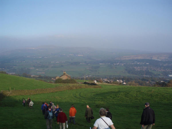 Coming down from Holcombe Hill - Heritage Society / National Trust Walk 
18-Agriculture and the Natural Environment-03-Topography and Landscapes-001-Holcombe Hill
Keywords: 2006