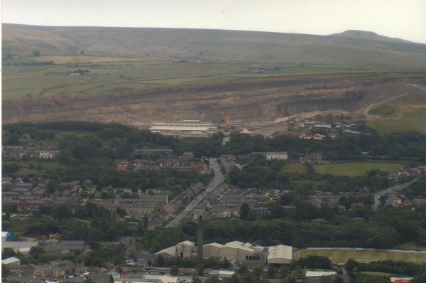 Marshall's Quarry and Ramsbottom Town centre from Holcombe Hill 
18-Agriculture and the Natural Environment-03-Topography and Landscapes-001-Holcombe Hill
Keywords: 2006