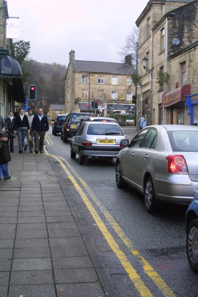 Yellow lines spoiling conservation area  ( Bridge Street)
17-Buildings and the Urban Environment-05-Street Scenes-003-Bridge Street
Keywords: 2006