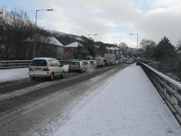 Traffic stopped by snow on Bury new Road 
to be catalogued
Keywords: 2008