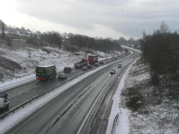 M66 traffic stopped by snow 
to be catalogued
Keywords: 2008