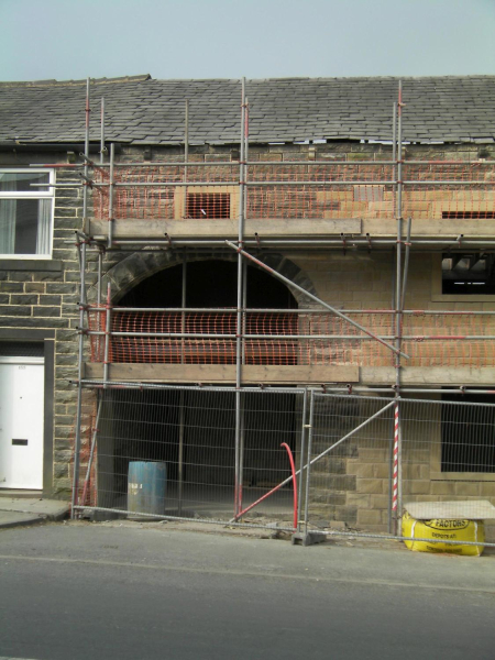 Conversion of Nuttall's West Barn, Edenfield January to November 2011 - 2nd April
17-Buildings and the Urban Environment-05-Street Scenes-011-Edenfield
Keywords: 2011