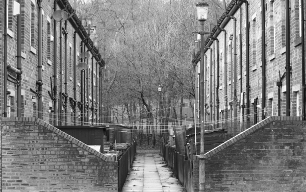 brick houses in summerseat, once lived in by the local mill workers. 
17-Buildings and the Urban Environment-05-Street Scenes-028-Summerseat Area
Keywords: 2014