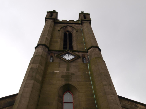 St Andrew's Church Clock Tower
06-Religion-01-Church Buildings-002-Church of England  -  St. Andrew, Bolton Street, Ramsbottom
Keywords: 2015