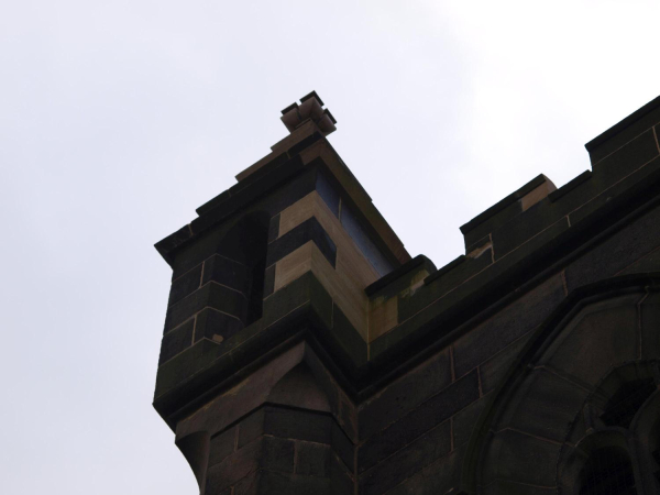 St Andrew's Church tower with new Pinnacle
06-Religion-01-Church Buildings-002-Church of England  -  St. Andrew, Bolton Street, Ramsbottom
Keywords: 2015