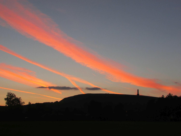 Sunset over Holcombe Hill from Summerseat Lane 2015 
18-Agriculture and the Natural Environment-03-Topography and Landscapes-001-Holcombe Hill
Keywords: 2015