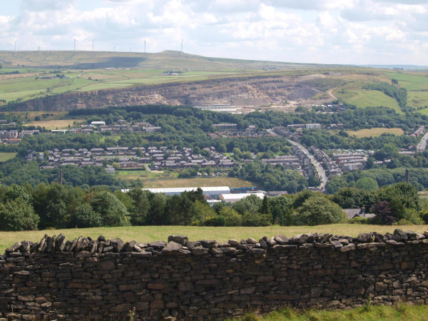Peel Brow Estate & Quarry from whirl wind form Holcombe Hill 
18-Agriculture and the Natural Environment-03-Topography and Landscapes-001-Holcombe Hill
Keywords: 2015