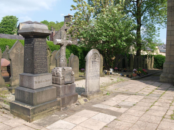 Grave Yard St Paul's Church
06-Religion-01-Church Buildings-001-Church of England  - St. Paul, Bridge Street, Ramsbottom
Keywords: 2016