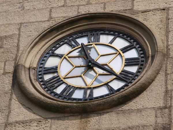 St Paul's Church Clock
06-Religion-01-Church Buildings-001-Church of England  - St. Paul, Bridge Street, Ramsbottom
Keywords: 2016