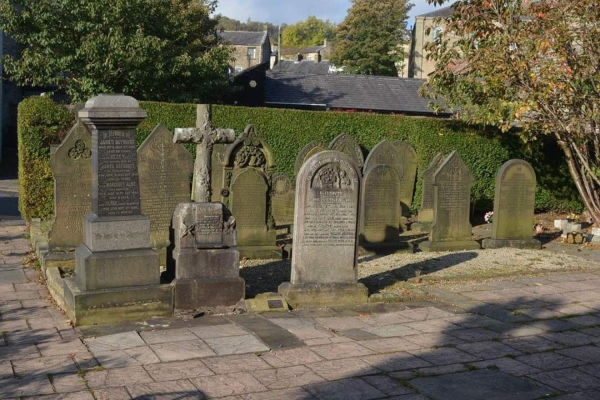 Grave stones next to St Paul's, Bridge Street
17-Buildings and the Urban Environment-05-Street Scenes-003-Bridge Street
Keywords: 2016