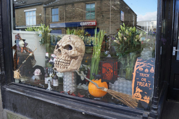 Halloween Window displays 
to be catalogued
Keywords: 2016