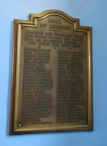 Edenfield Methodist Church open day before building was sold - war memorial
06-Religion-02-Church Activities-012-Methodist - Edenfield Primitive Methodist Chapel
Keywords: 2016