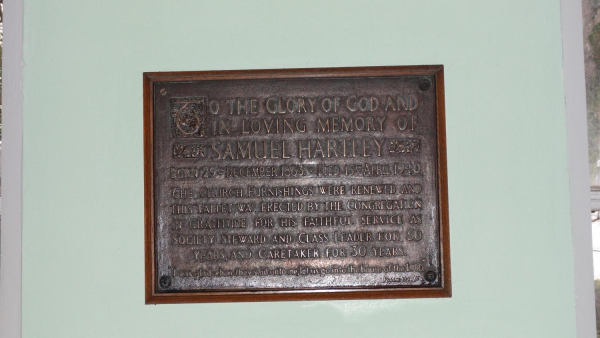 Edenfield Methodist Church open day before building was sold - memorial palque
06-Religion-02-Church Activities-012-Methodist - Edenfield Primitive Methodist Chapel
Keywords: 2016