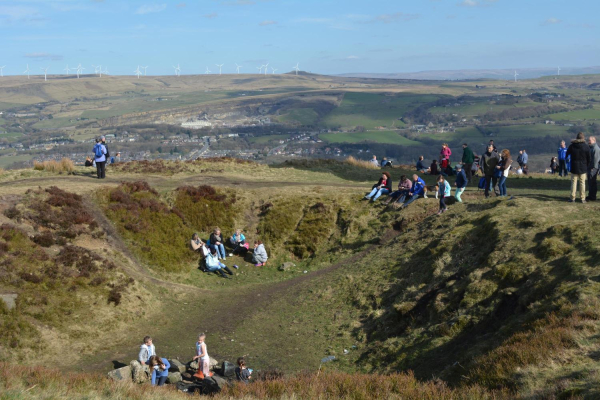Holcombe Hill on Good Friday
18-Agriculture and the Natural Environment-03-Topography and Landscapes-001-Holcombe Hill
Keywords: 2016