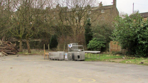 'Anyone need a new kitchen' at The Waterside after the floods
17-Buildings and the Urban Environment-05-Street Scenes-028-Summerseat area
Keywords: 0