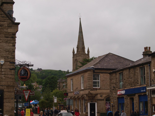 St Paul's spire , Bridge Street
06-Religion-01-Church Buildings-001-Church of England  - St. Paul, Bridge Street, Ramsbottom
Keywords: 2017