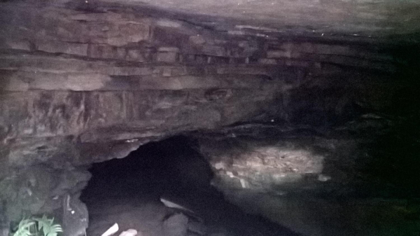 Gollinrod Gorge, showing Nuttall Mills tail race which enters a tunnel before exiting into River Irwell 
17-Buildings and the Urban Environment-05-Street Scenes-019-Nuttall area
Keywords: 2017