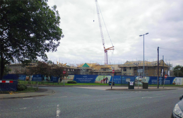  corner of Ramsbottom Lane & Porrit Way - building Cottons Apartments corner of Ramsbottom Lane & Porrit Way - new apartments being built
17-Buildings and the Urban Environment-05-Street Scenes-009-Crow Lane Area
Keywords: 2019