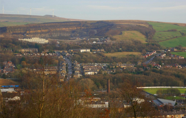 Ramsbottom  from Holcombe 
18-Agriculture and the Natural Environment-03-Topography and Landscapes-001-Holcombe Hill
Keywords: 2019