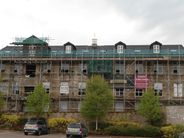 Cobden Mill with part of the Weather Vane from Ramsbottom Cottage Hospital now in place
02-Industry-01-Mills-022-Cobden Mill
Keywords: 2019